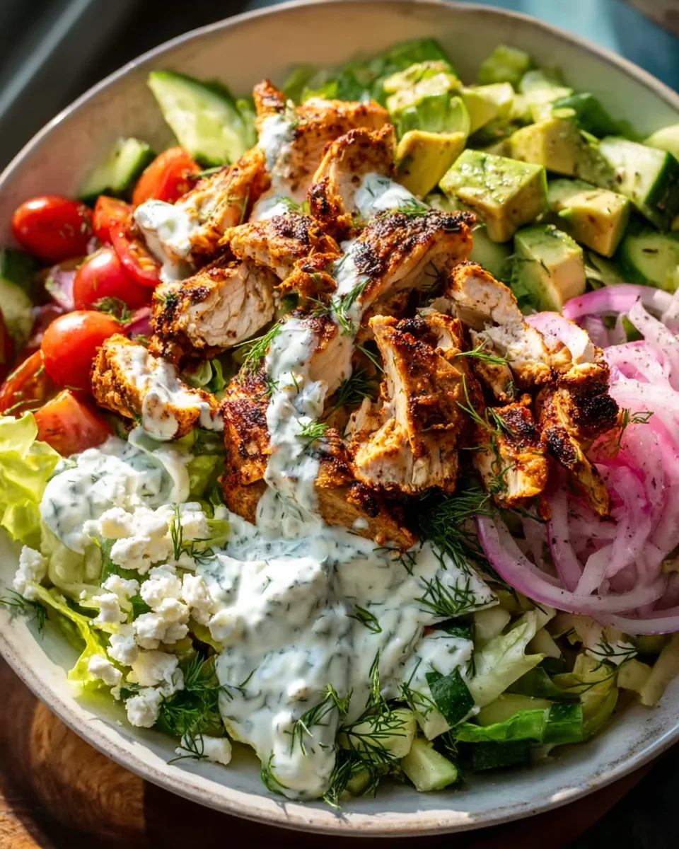 Leckere Hähnchen Tzatziki Bowl – Gesund & Einfach Rezept!