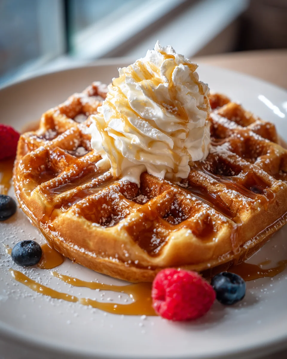Fluffiger Waffelteig für Belgische Waffeln mit Vanillearoma