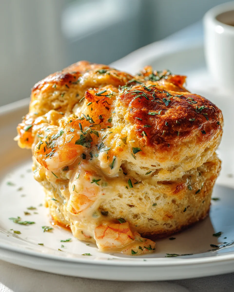 Mini Cheddar Bay Biscuit Seafood Pot Pie Cups – Lecker und Einfach!