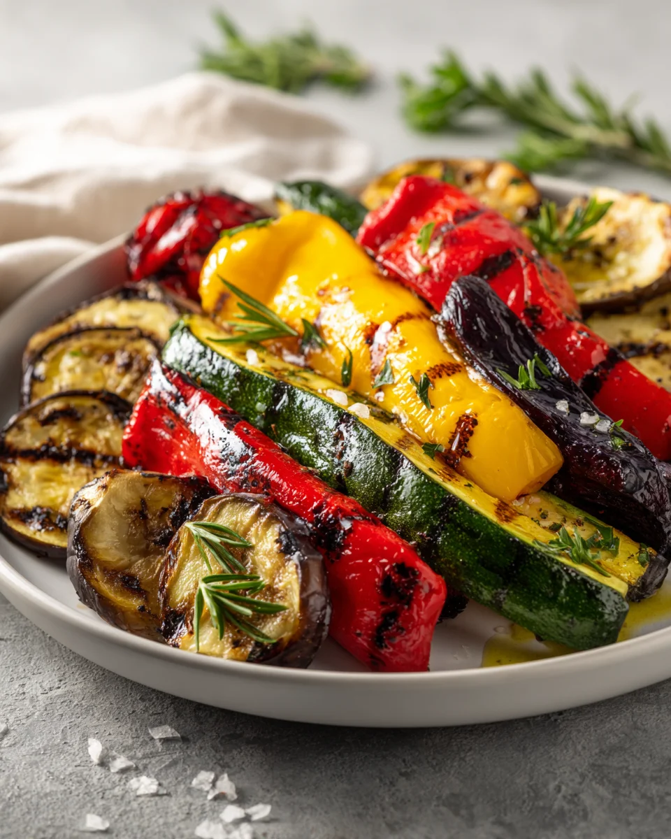 Mediterrane Grillplatte mit Gemüse – Leckere Vielfalt für den Grill!