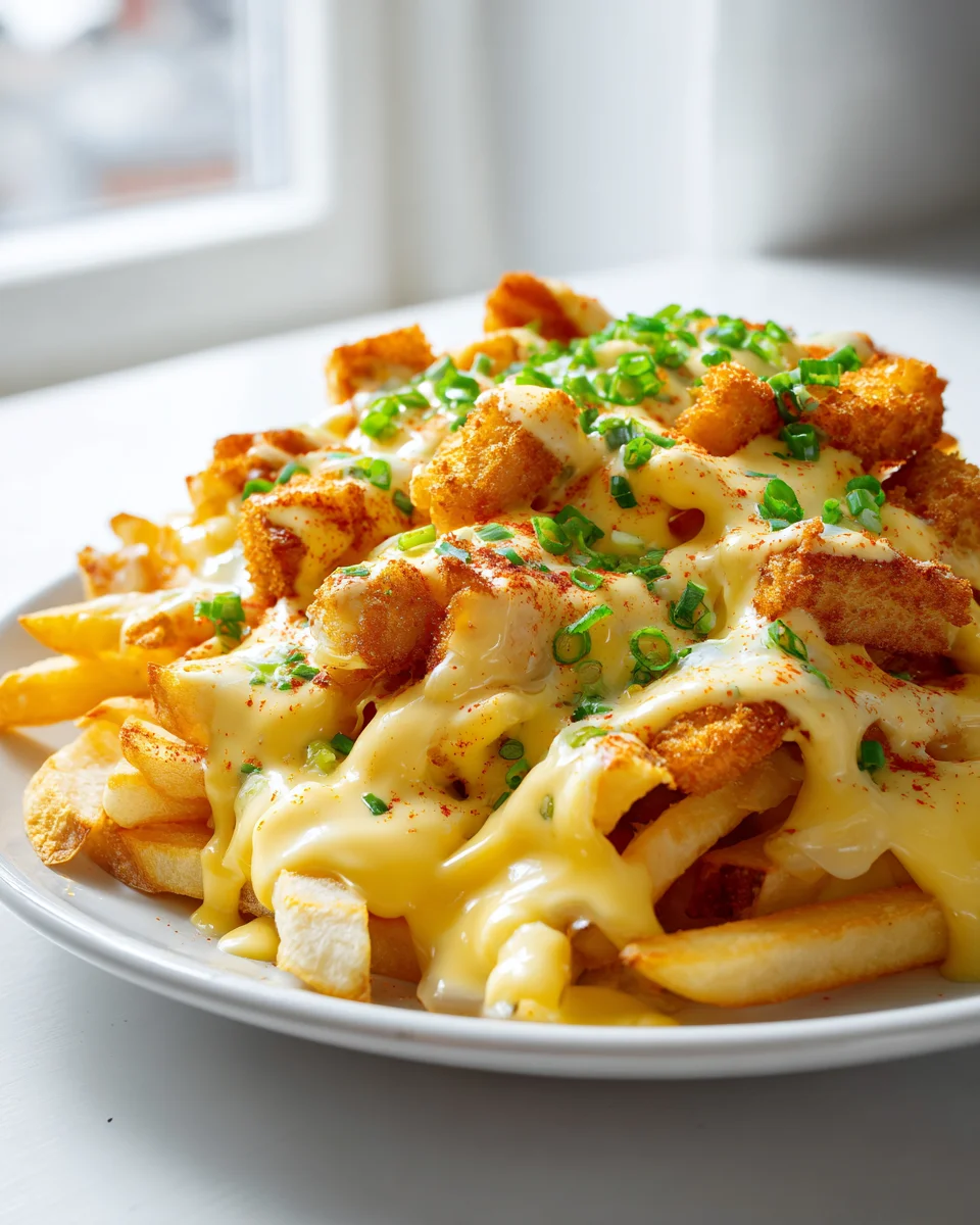 Käse-Stick Pommes mit cremiger Käsesoße