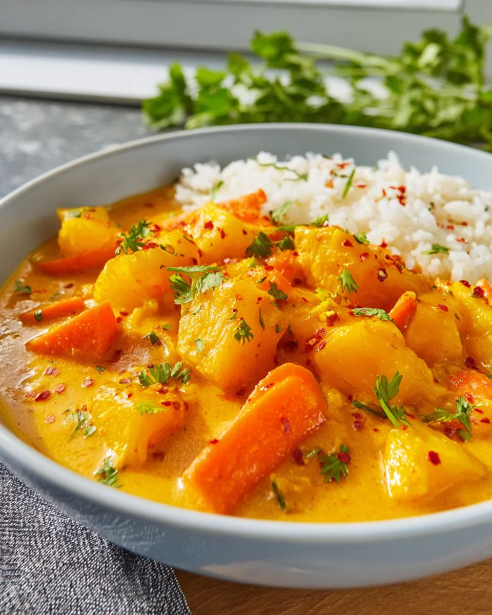 Kürbis Curry Rezept: Herzhaftes veganes Genuss-Erlebnis