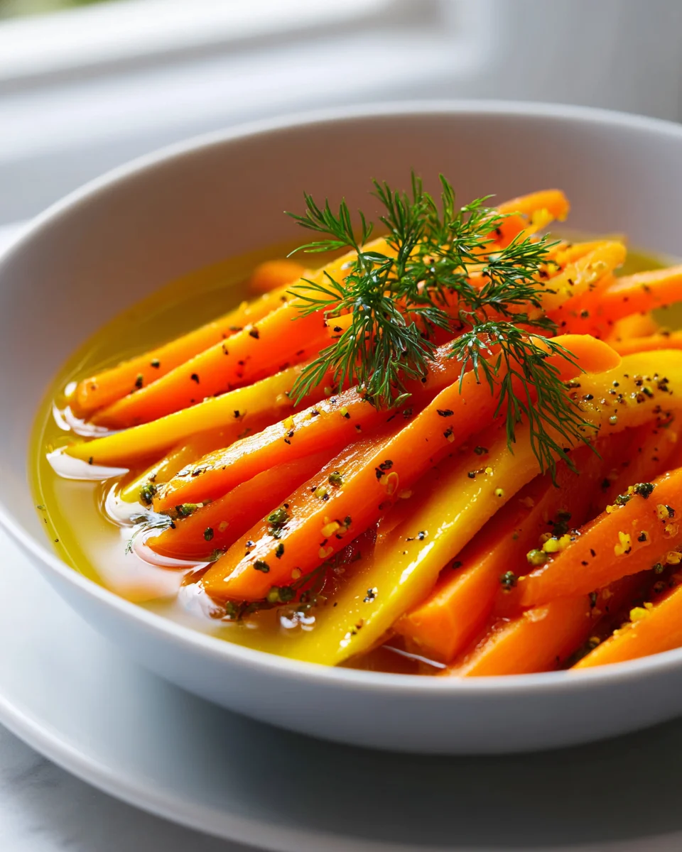 Eingelegte Karottensticks: Knackiger Genuss für jeden Anlass!