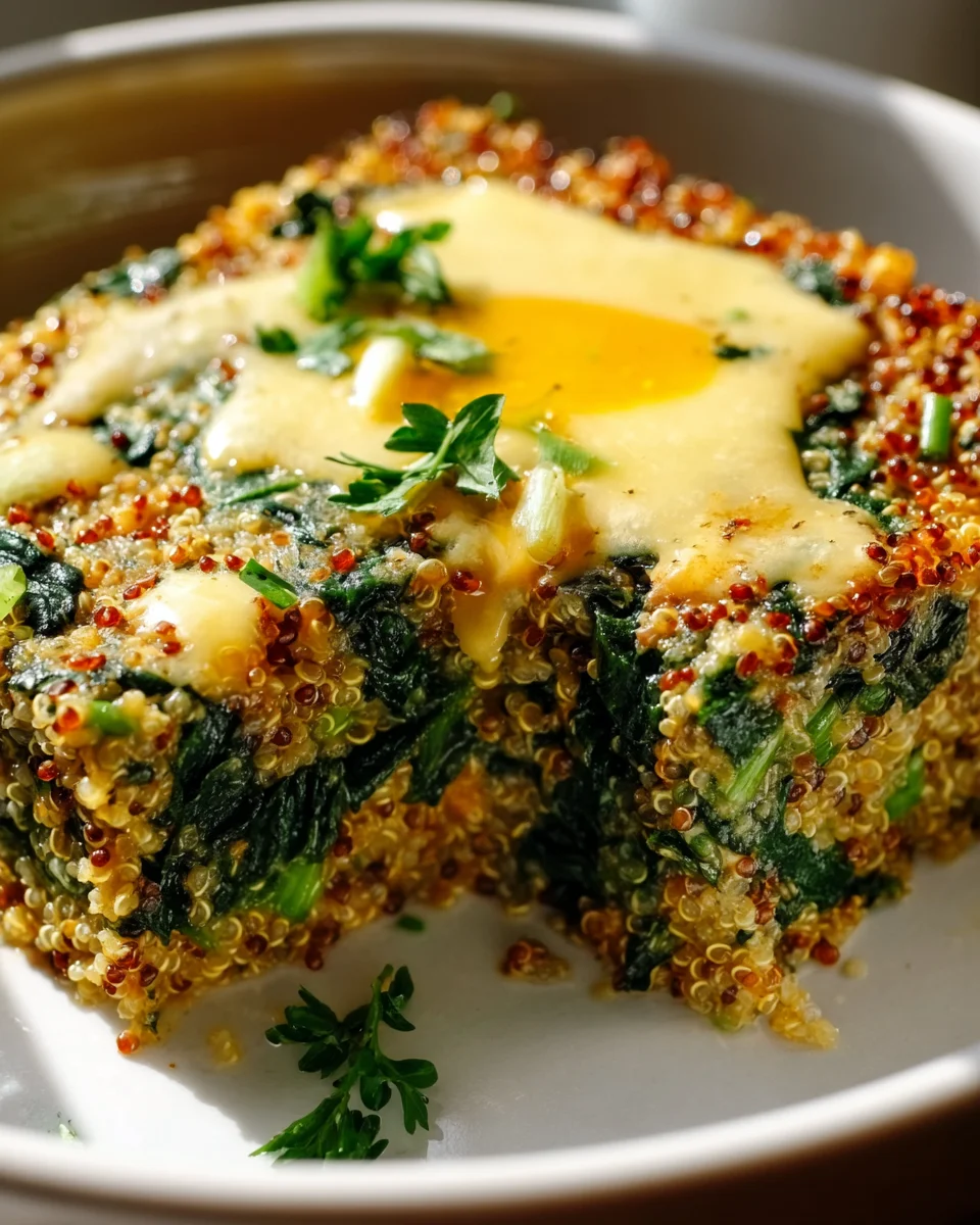 Gesunder Quinoa Linsen Spinat Auflauf – Nahrhaft und Herzhaft!