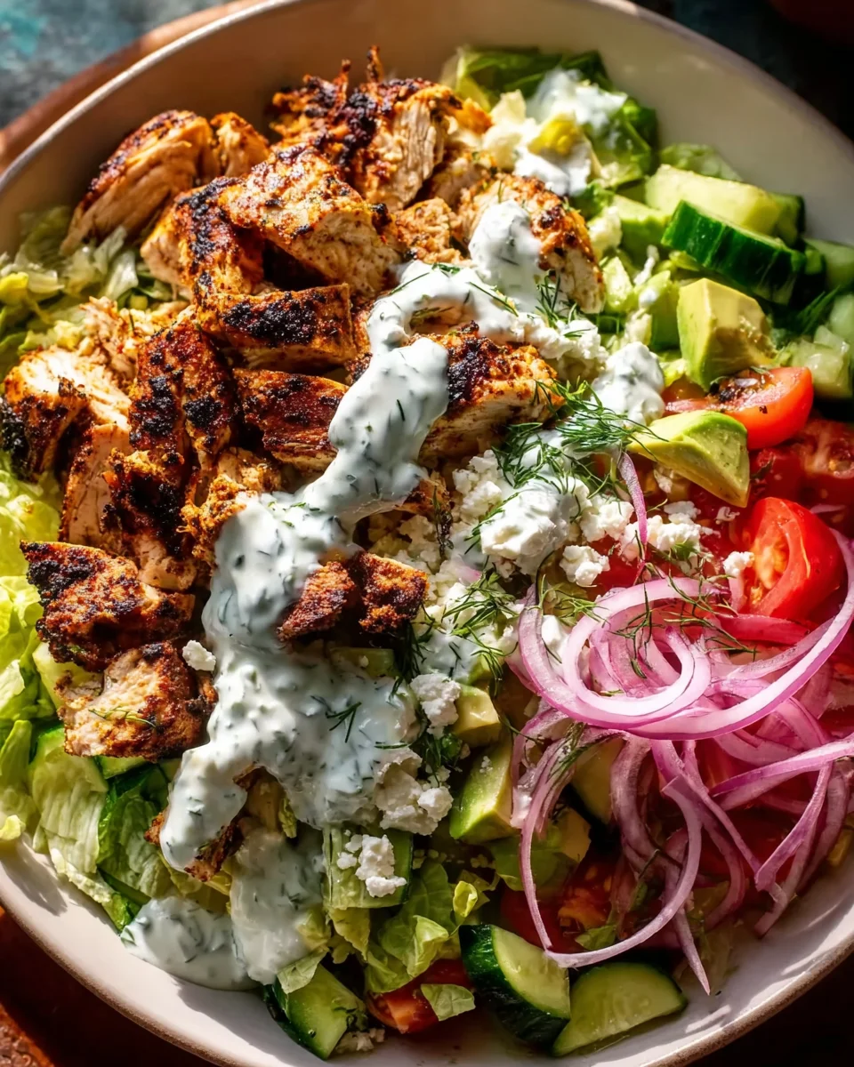 Leckere Hähnchen Tzatziki Bowl – Gesund & Einfach Rezept!