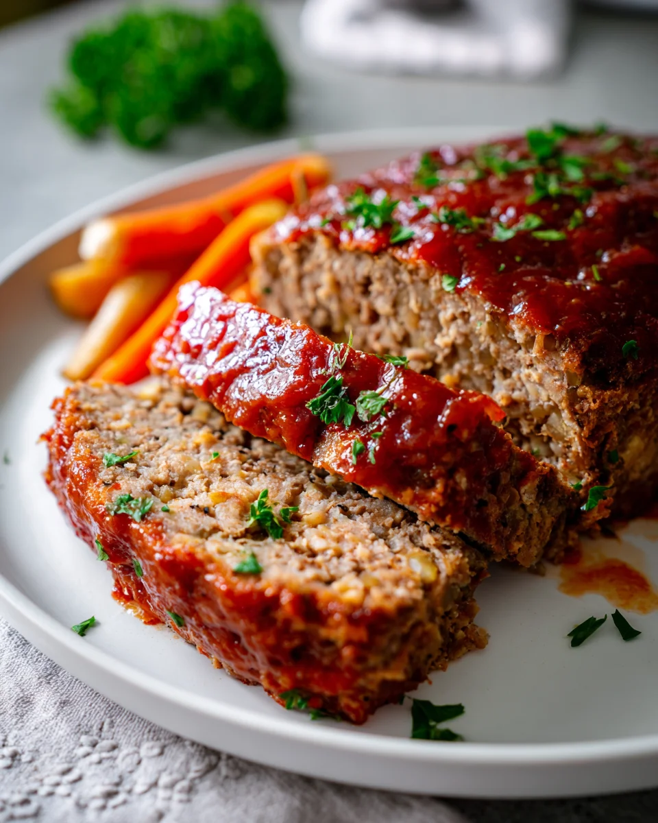 Saftiger Hackbraten für jeden Tag